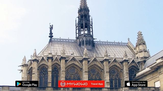 Сен Шапель – Внешний Вид – Париж – Аудиогид – MyWoWo Travel App смотреть онлайн