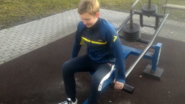 Новый выпуск. Качалочка 2. PomRiz TV. Трицепс и спинка.