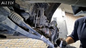 замена подшипника ступицы переднего колеса... Hyundai Elantra 2017 - 2021 #подвеска #ходовая