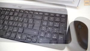 Logitech MK470 Slim обзор мышки и клавиатуры