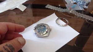 часы восток амфибия замена безеля и ремешка !