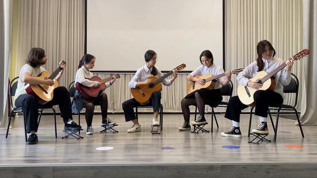 Испанское каприччио. Гильермо. Обр.В.Колосова. Ансамбль «Amabile”. МБУДО «ЦДОД «Заречье» г.Казань смотреть онлайн