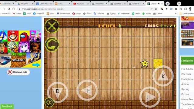 Typing Game: OnBlock (1.0/5.0) — How to play & Review смотреть онлайн