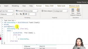 Power BI - Rank Dynamic TopN by Other Values