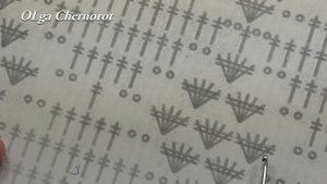 Узор для  пляжной туники