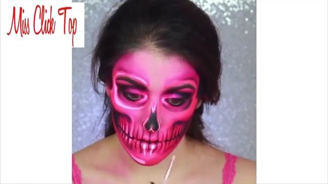 Calavera Glam | Skull Glam ?TOP INCREÍBLES MAQUILLAJES ?? Best Halloween Makeup #1 смотреть онлайн