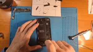 iPhone 7 не работает микрофон. Замена нижнего шлейфа зарядки/ ремонт телефонов в г. Железнодорожный