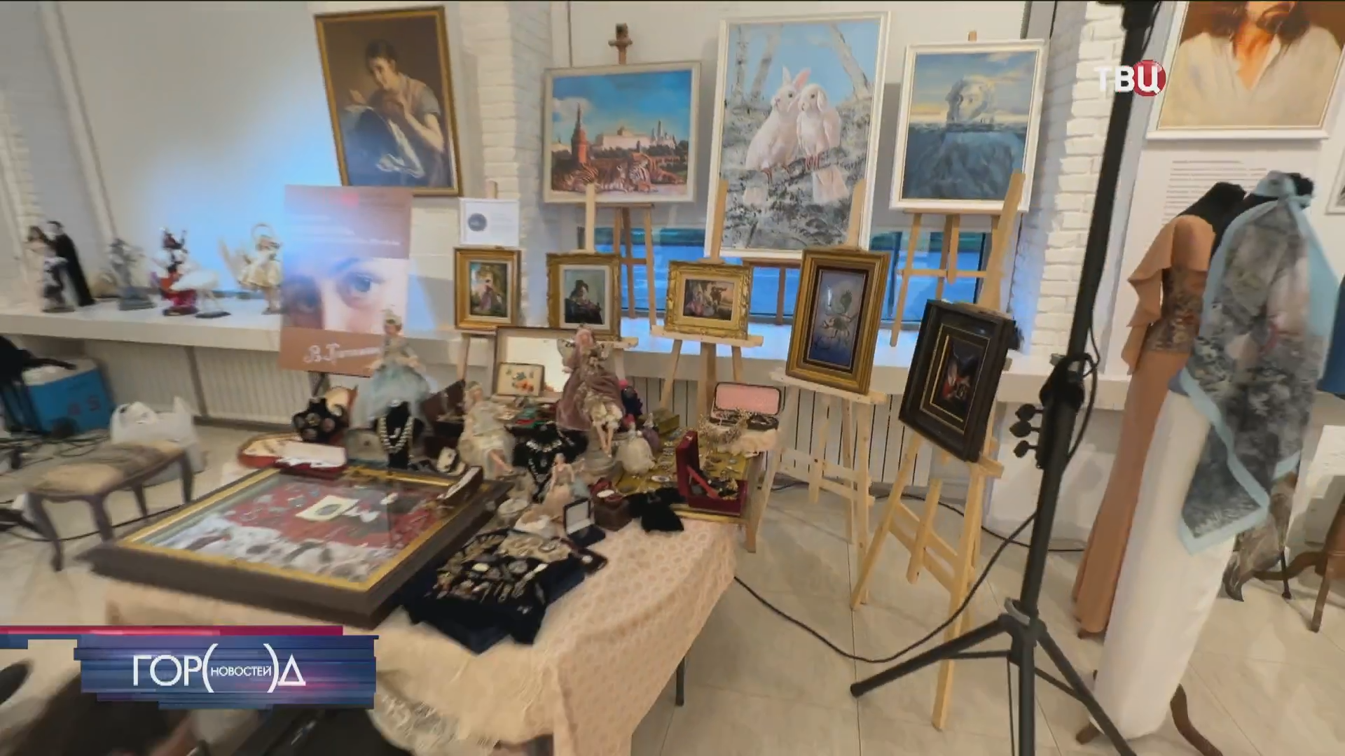 Первая встреча творческого проекта "Галерея художников" состоялась в Москве / Город новостей на ТВЦ