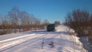 Гусеничный вездеход Газ 73 (ГТМУ), "Газушка" (модернизация)/ caterpillar tractor