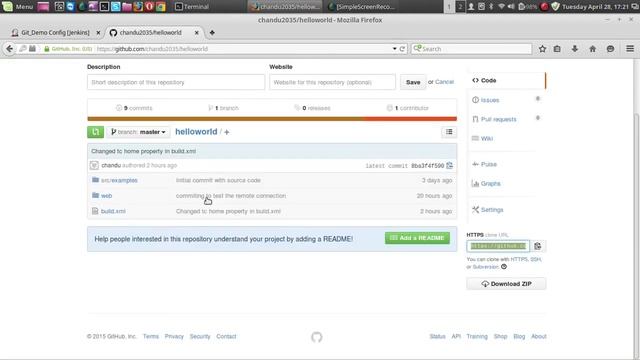 Jenkins Git Integration смотреть онлайн