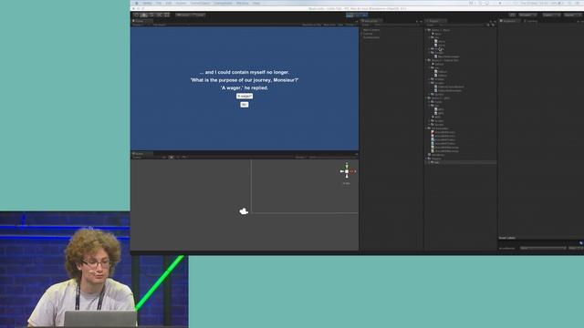Unite Europe 2016 - Writing in Ink - a custom scripting language for narrative design