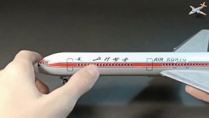 Обзор готовой модели Ил-62М, Звезда, 1/144