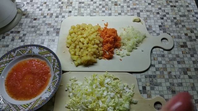 Лёгкие щи из пекинской капусты для ребёнка