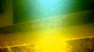 Затопленная лодка в Строгино