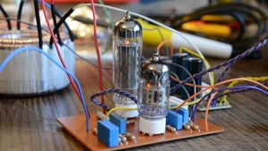 Усилитель мощности на лампе ГУ-17