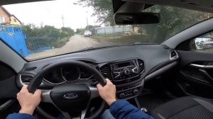 2016 LADA VESTA (1.6 амт) POV test drive