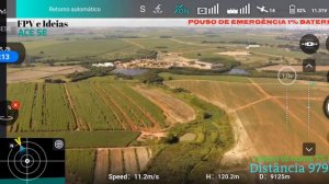 ACE SE Drone Hubsan - vôo de 9795 km será que voltou?