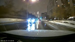 Видео регистратор в штатное место Geely Tugella, ночная съёмка