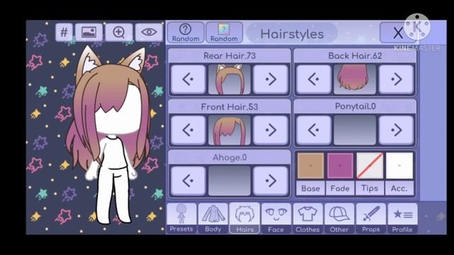 Ну ооооочень много идей для причёсок для девушек в гача #7 смотреть онлайн