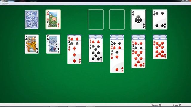 Пасьянс Косынка №8 смотреть онлайн