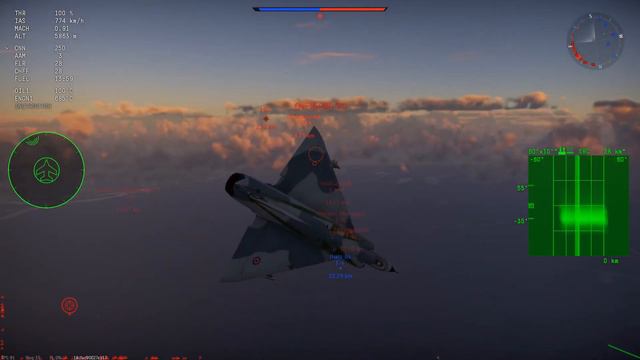 Mirage IIIe Gaming | War Thunder смотреть онлайн