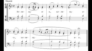 Аллилуия. Машков. Весь хор