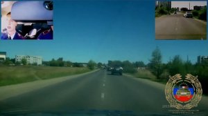 Погоня ДПС за скутером