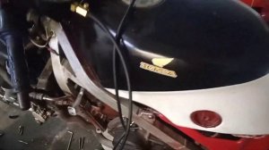 Honda VFR 400 NC24 синхронизация карбов