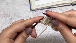 Как вязать косы. Жгут с наклоном вправо и влево.