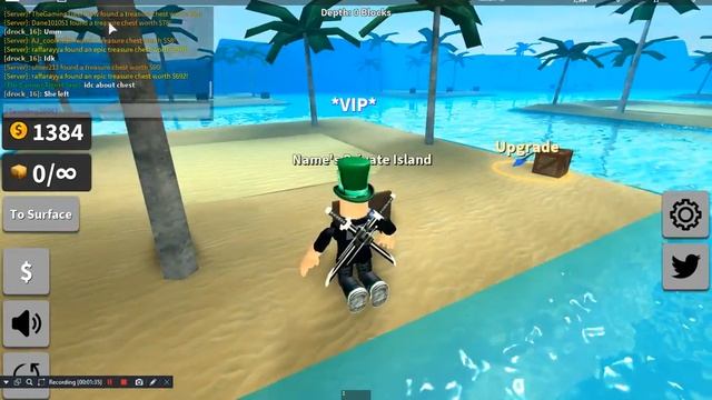 how to get a free private island in roblox treasure hunt simulator [unpatchable] смотреть онлайн