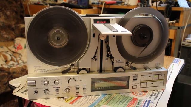 ремонт катушечника akai gx-77