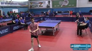 Трубицин Клим (280) - Кайсин Илья (290). Настольный теннис. ПР до 16 лет 2024