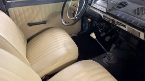 ВАЗ 2101  восстановили салон перетянули в светлую экокожу кресла и дверные вставки 2022