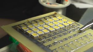 Пайка SMD светодиодов