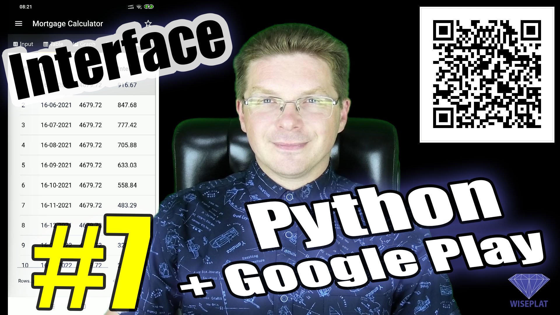 Python #07 Делаем интерфейс мобильного приложения на Python #7