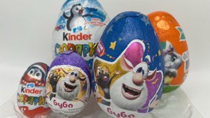 Новогодние киндеры и Буба сюрпризы