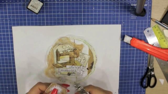 МК круглая открытка смотреть онлайн