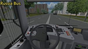 OMSI 2. ЛИАЗ 5292.67. Карта Москва - Север. Маршрут 677.