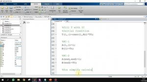 Solve PDE Using Matlab. Finite Difference – Heat Transfer at Rod Study Case.