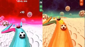 Going Balls VS Color Ball VS  Reverse SpeedRun Gameplay iOS Android Walkthrough New Update 839-846