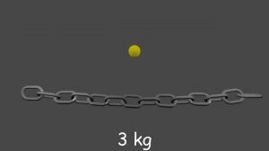 Blender. Цепь VS Шар (физика в blender)