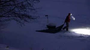 ЗИМНЯЯ РЫБАЛКА С НОЧЕВКОЙ