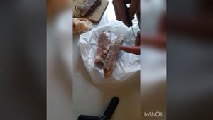 Бастурма из свинины, рецепт из интернета