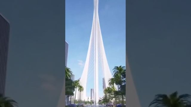 Самое высокое сооружение в мире – Dubai Creek Tower #факты #дубай