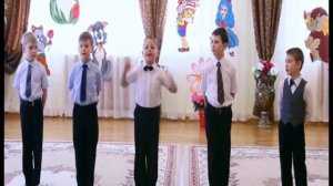 8 Марта Мальчики поздравляют мам. (под. гр.) детский сад 15 "Светлячок" Коломна