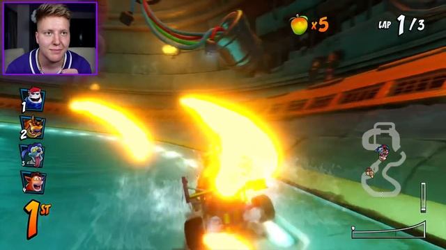 МОЯ ЛЮБИМАЯ ГОНКА ДЕТСТВА! | Crash Team Racing Nitro-Fueled смотреть онлайн