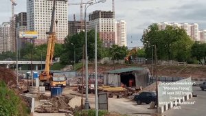 Станция метро "Аминьевская" БКЛ.30.05.21