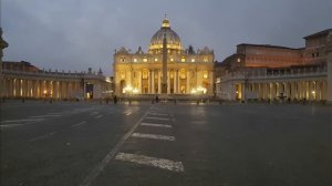 Piazza San Pietro ⛪ (4k)(Città del Vaticano)