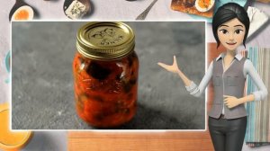 Стручковая фасоль с баклажанами на зиму