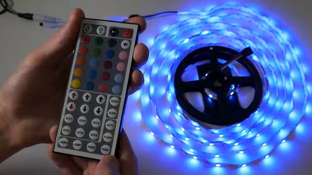 Светодиодная лента с АлиЭкспресс LED RGB подсветка рабочего места Обзор смотреть онлайн